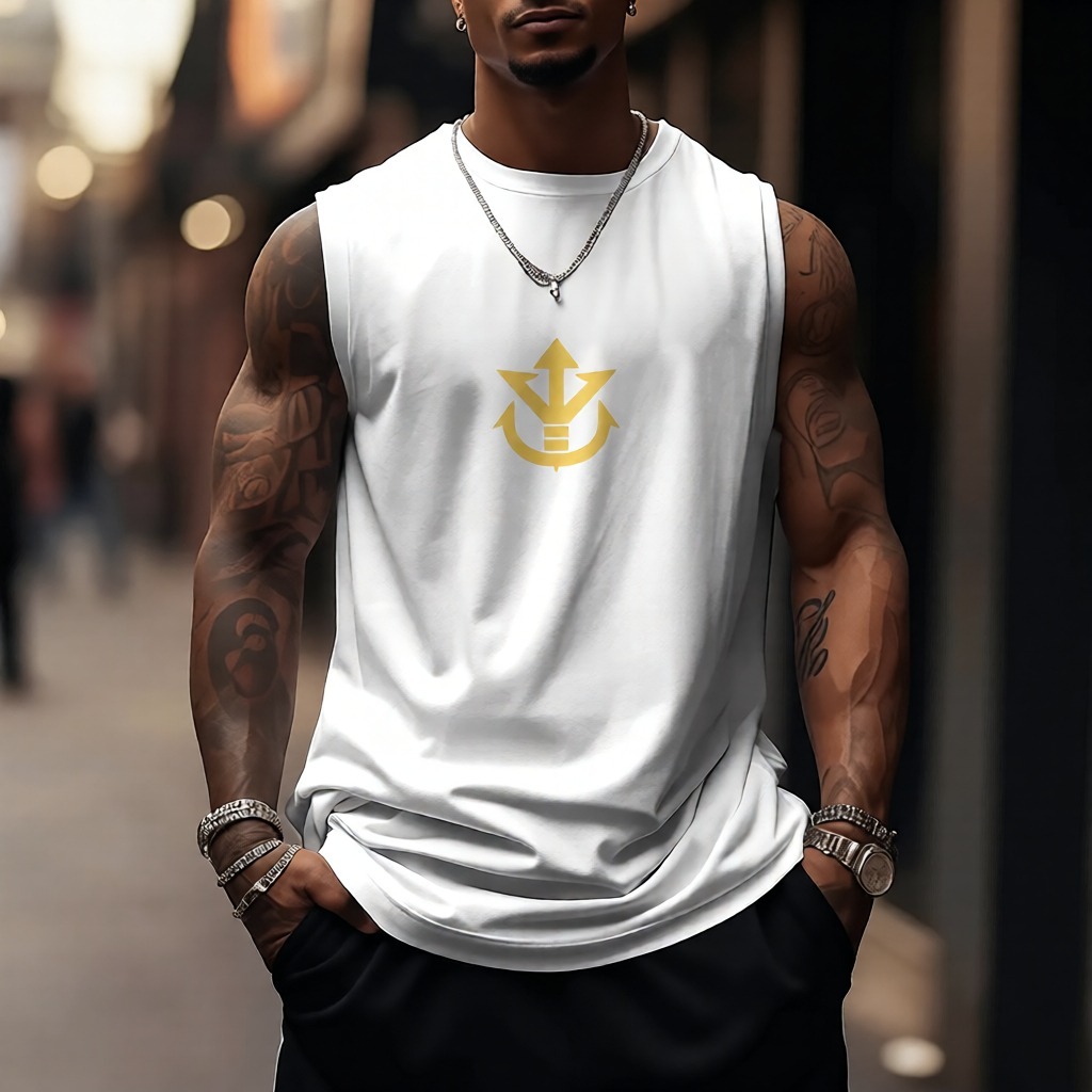 Unisex Anime Sleeveless Tank Top