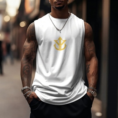 Unisex Anime Sleeveless Tank Top