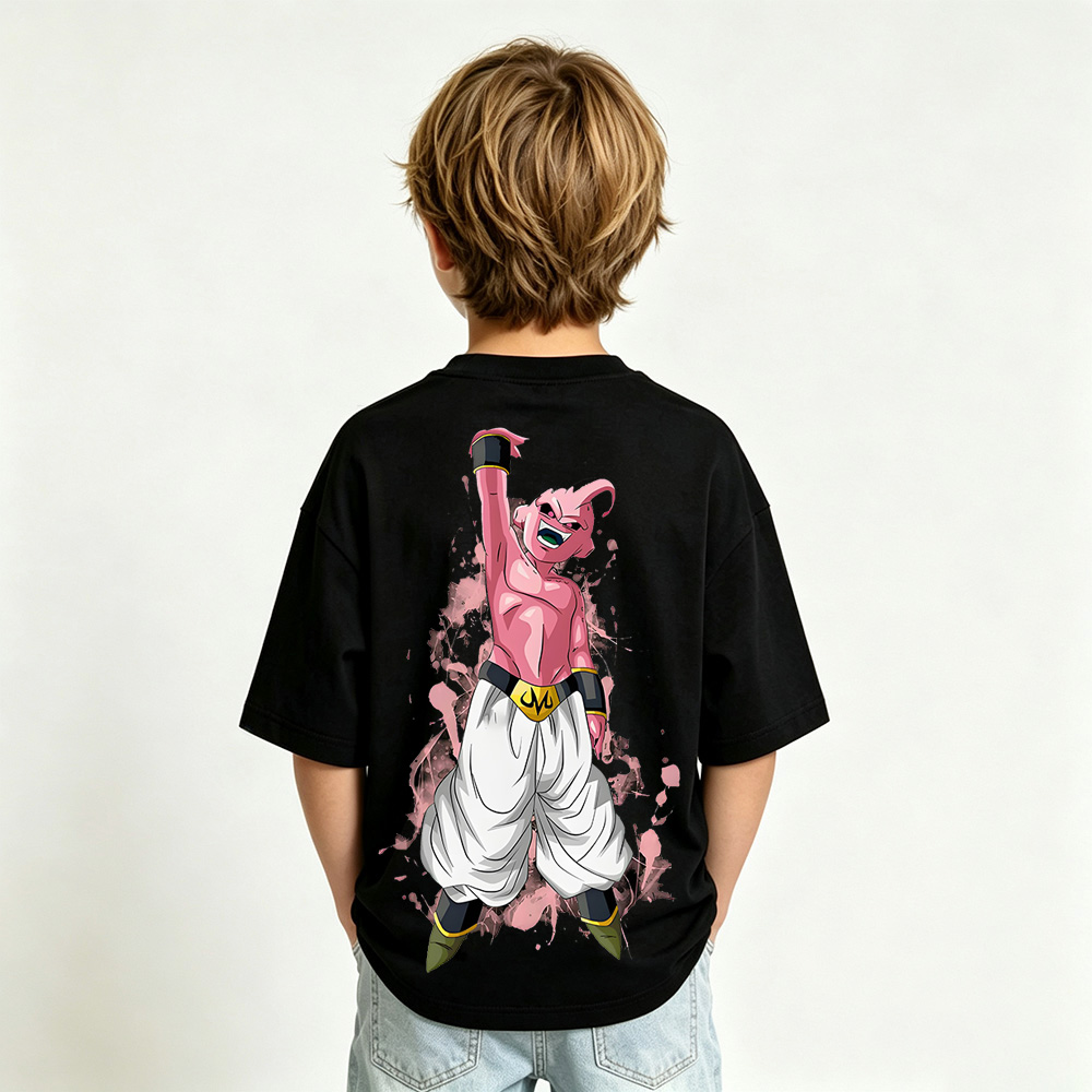 Dragon Ball Anime Graphic T-Shirt for Frieza Kids Cartoon Print Cotton Tee