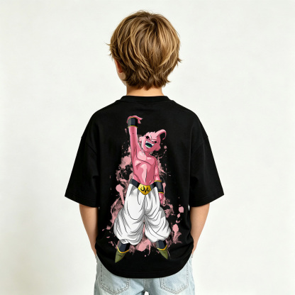 Dragon Ball Anime Graphic T-Shirt for Frieza Kids Cartoon Print Cotton Tee