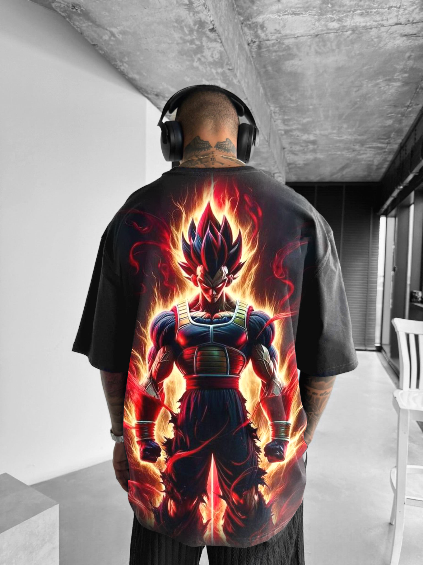 Unisex Anime Inspired Vintage T-Shirt