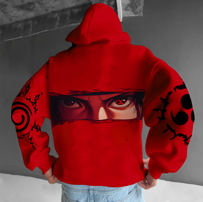 Unisex Anime Graphic Streetwear Vintage Hoodie