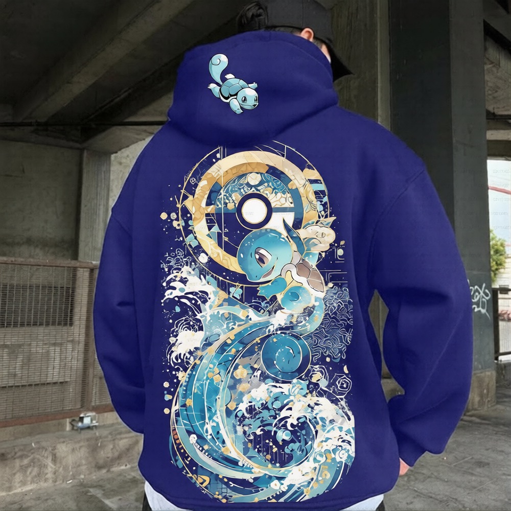 Unisex Anime Graphic Streetwear Vintage Hoodie