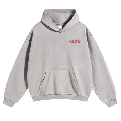 Unisex Casual Anime Print Hoodie-AnimeClothe