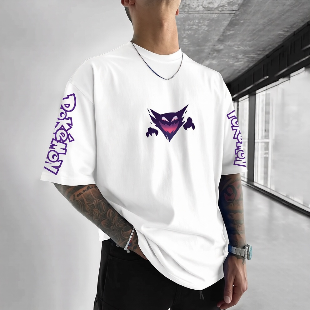 Pokémon Unisex Anime Gengar T-shirt