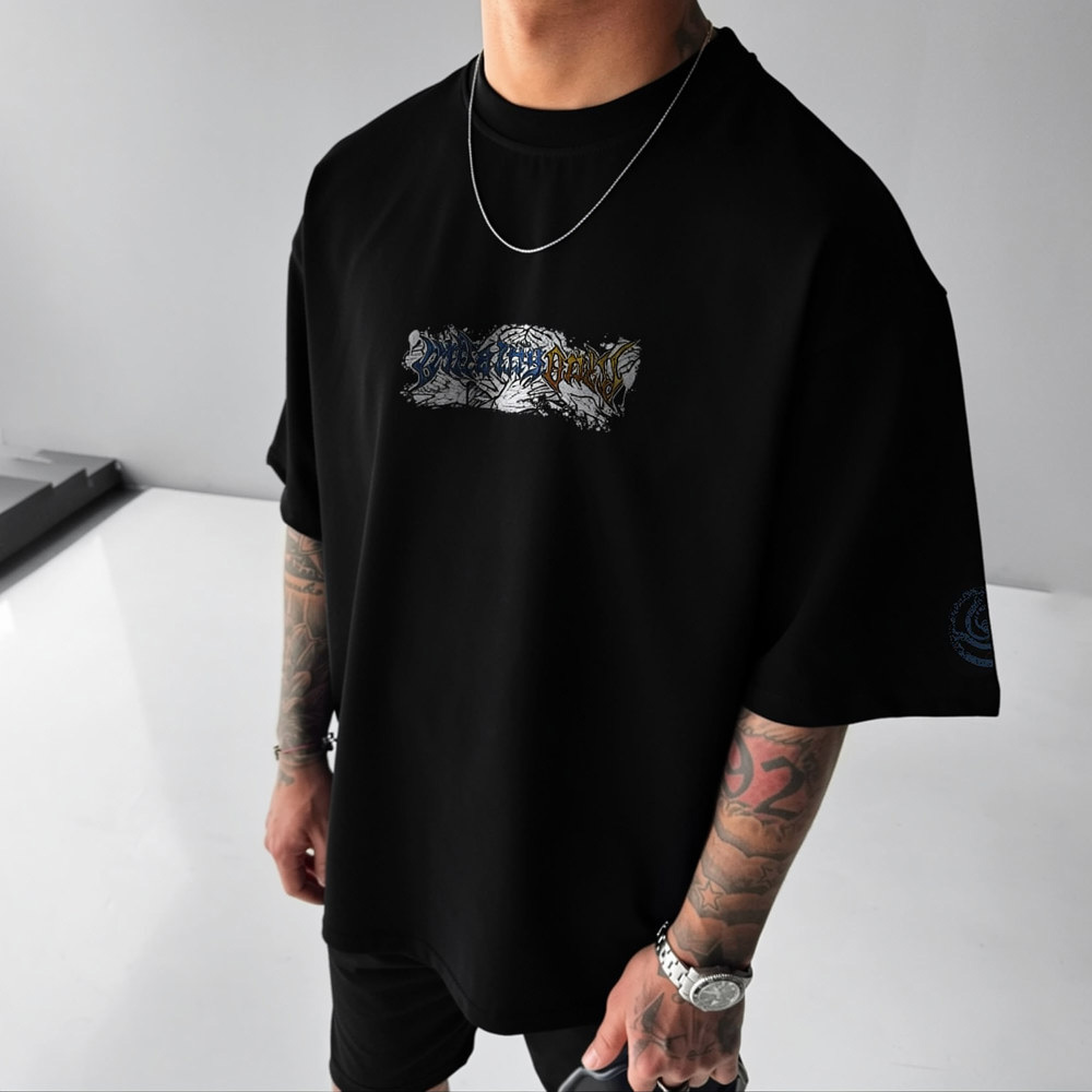 Jujutsu Kaisen Anime Theme Cartoon Print Pure Cotton T-Shirt