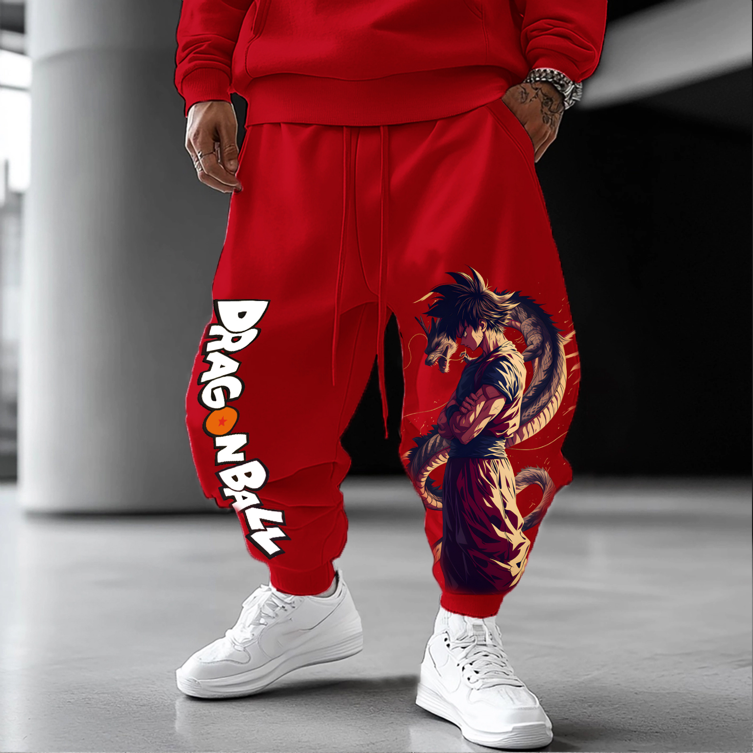 Unisex Anime Printed Gift Oversized Harem Pants