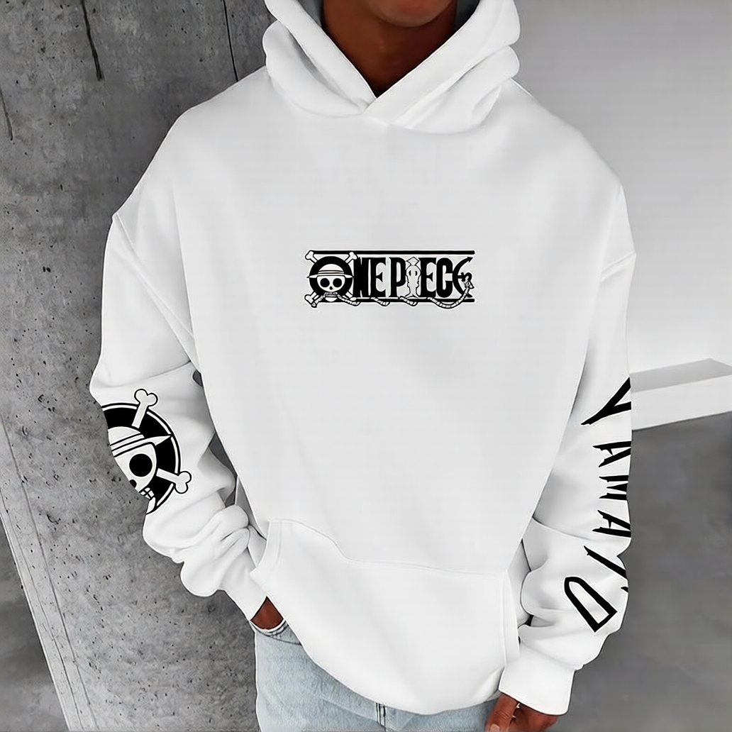 Unisex Anime Graphic Streetwear Vintage Hoodie