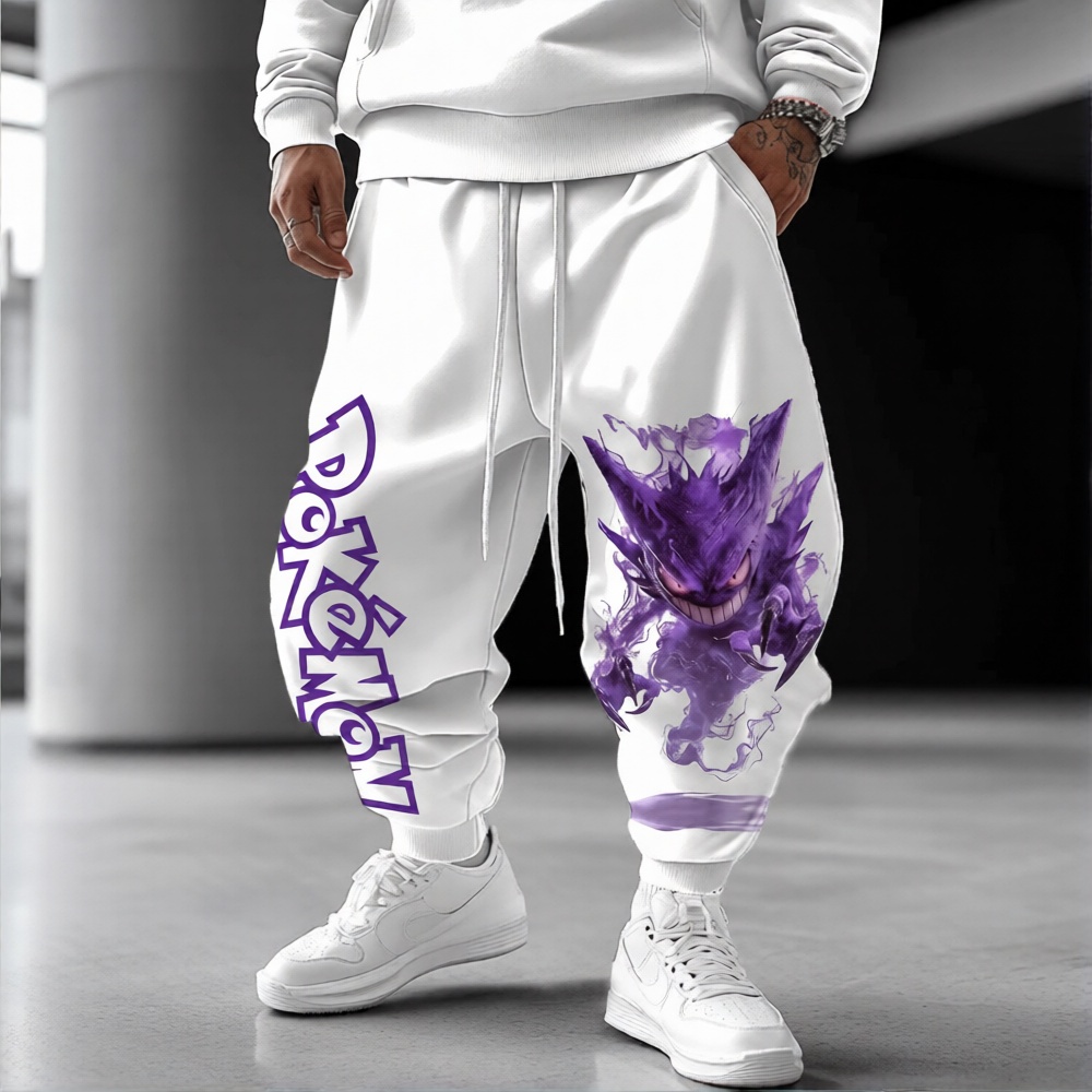 Pokémon Unisex Anime Gengar Pants
