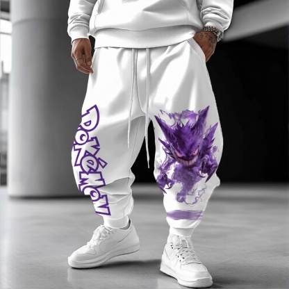 Pokémon Unisex Anime Gengar Pants