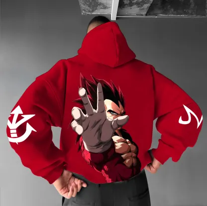 Unisex Anime Graphic Streetwear Vintage Hoodie