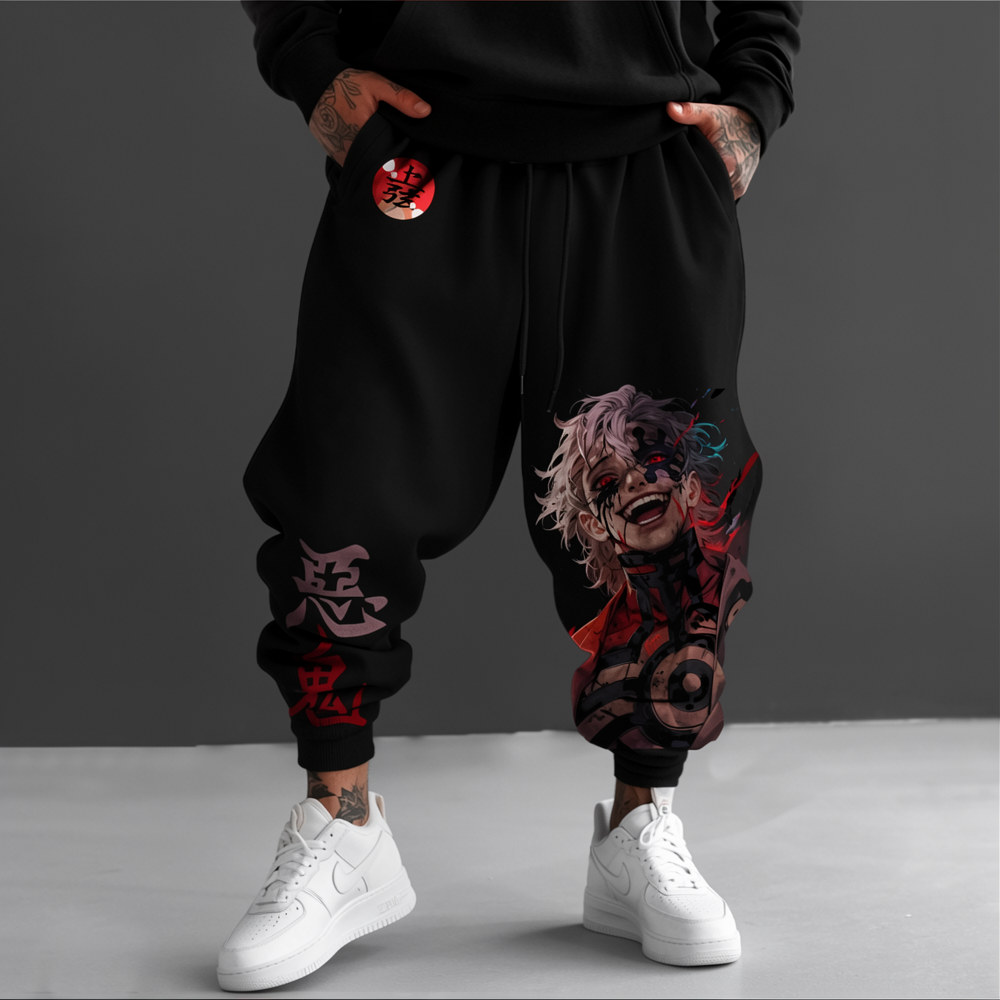 Unisex Demon Slayer Casual Anime Streetwear Pants