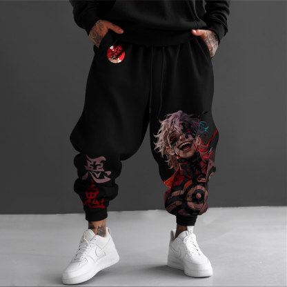 Unisex Demon Slayer Casual Anime Streetwear Pants
