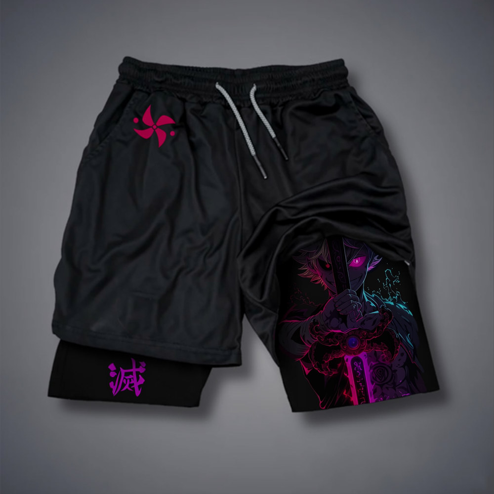 Unisex Demon Slayer Casual Anime Streetwear Shorts