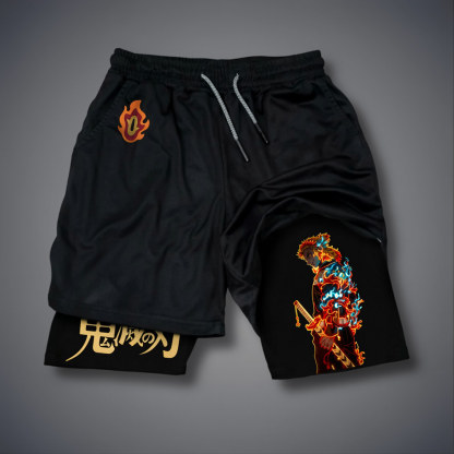 Unisex Demon Slayer Casual Anime Streetwear Shorts
