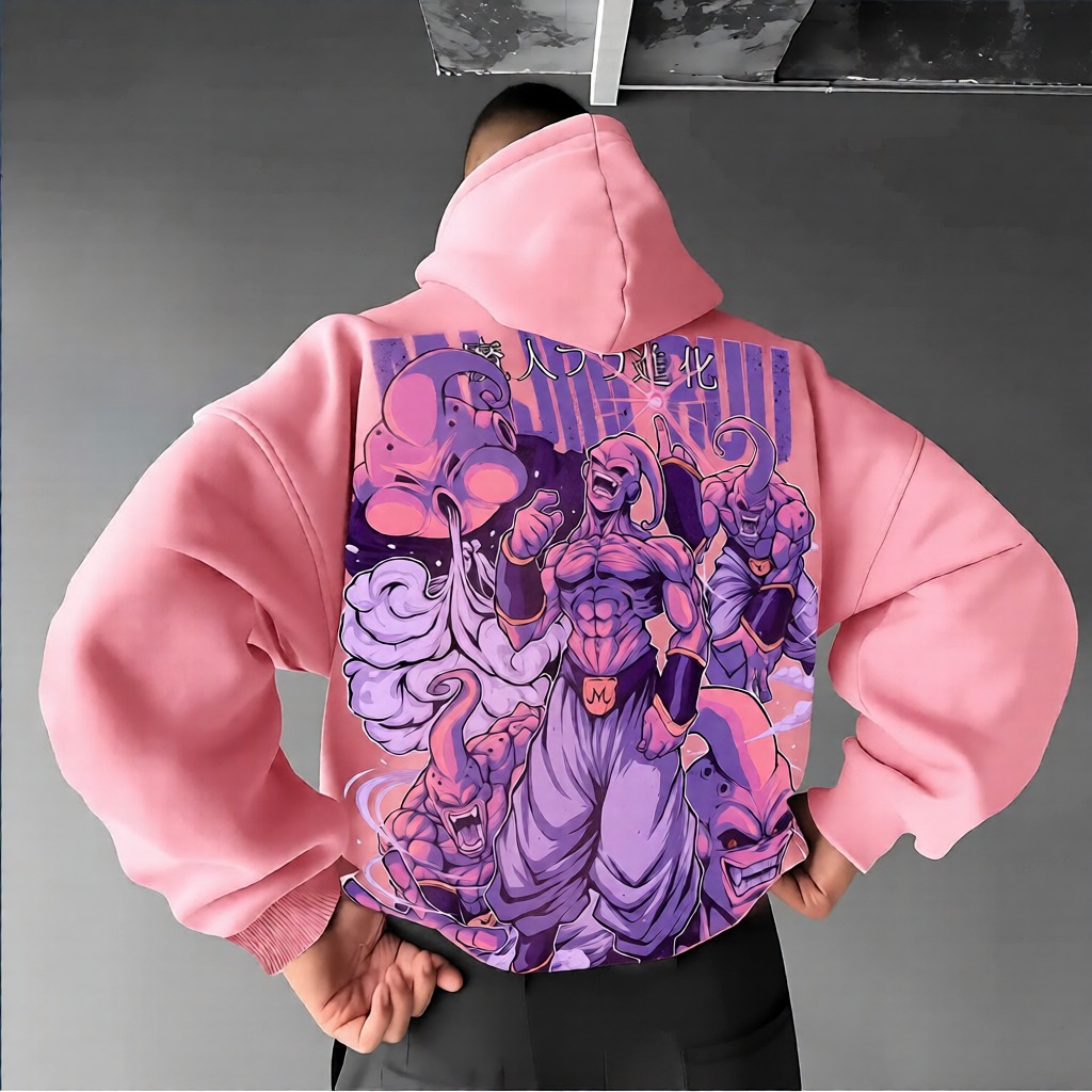 Unisex Anime Lover Casual Printed Hoodie