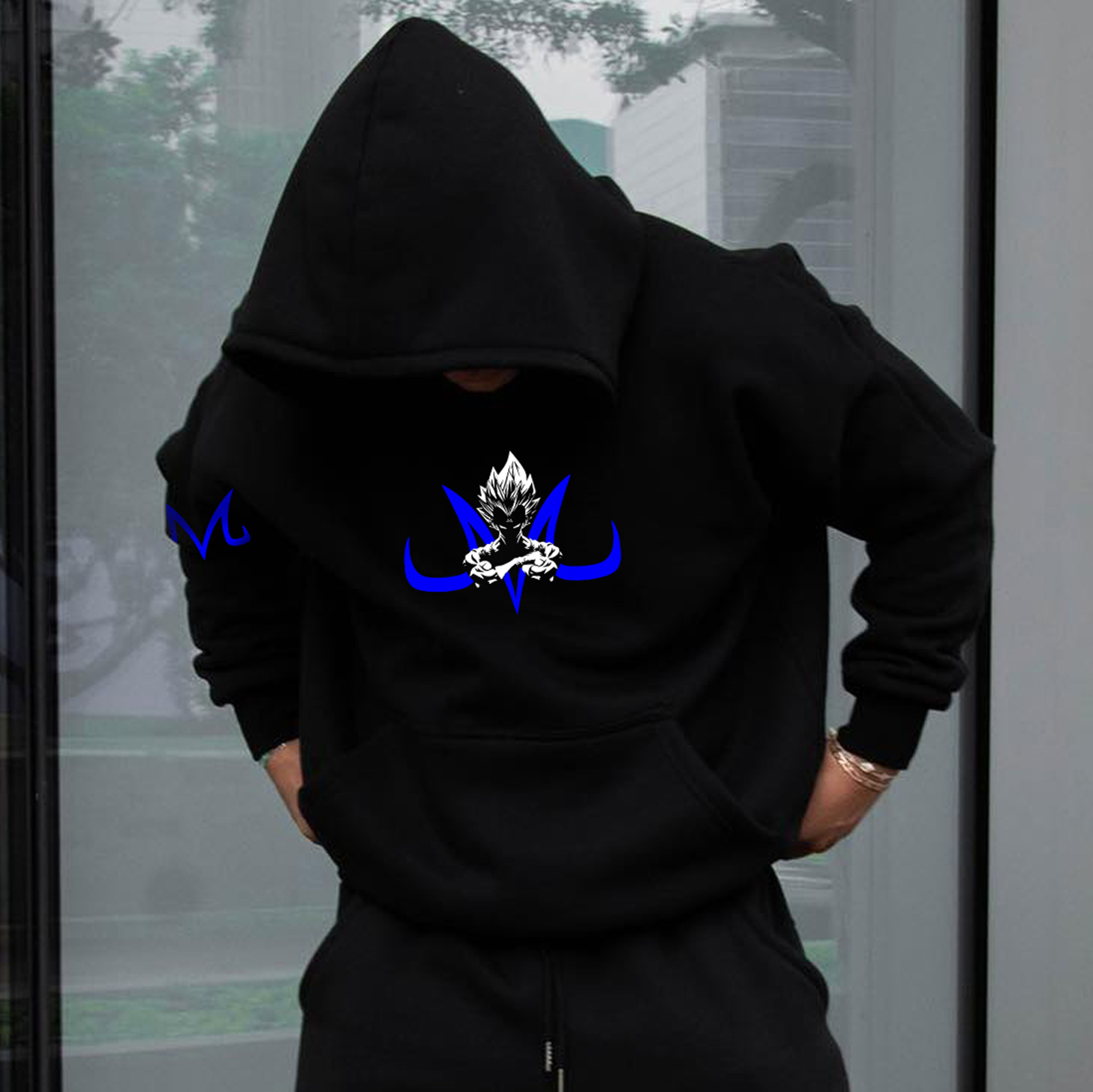 Unisex Anime Graphic Streetwear Vintage Hoodie-AnimeClothe