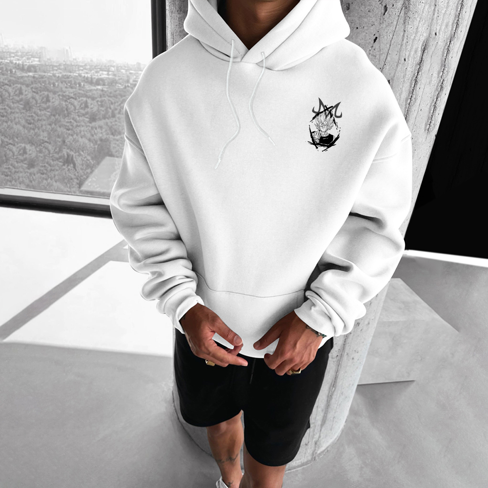 Unisex Anime Graphic Streetwear Vintage Hoodie