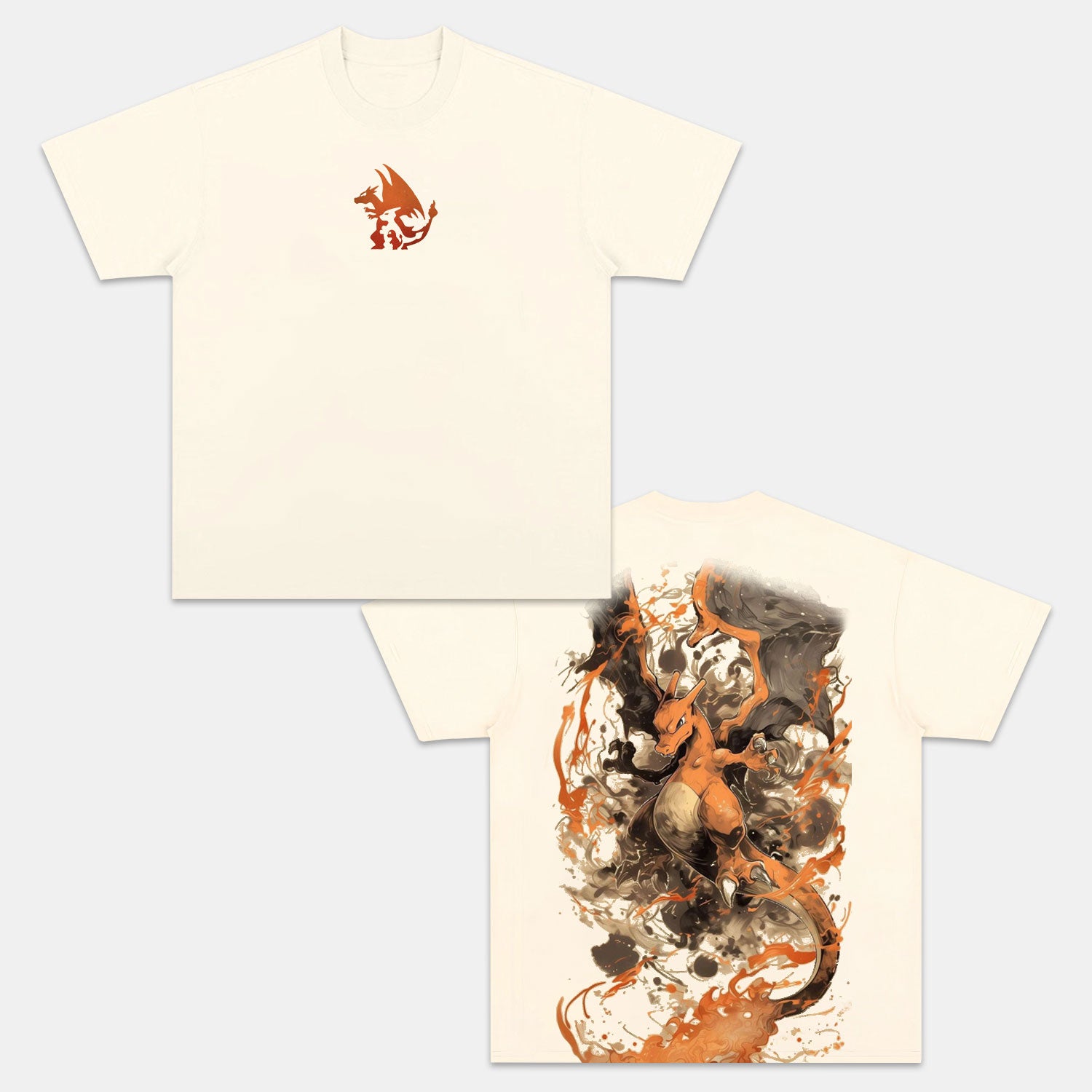CHARIZARD VINTAGE TEE丨POKÉMON