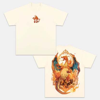 CHARIZARD VINTAGE TEE丨POKÉMON