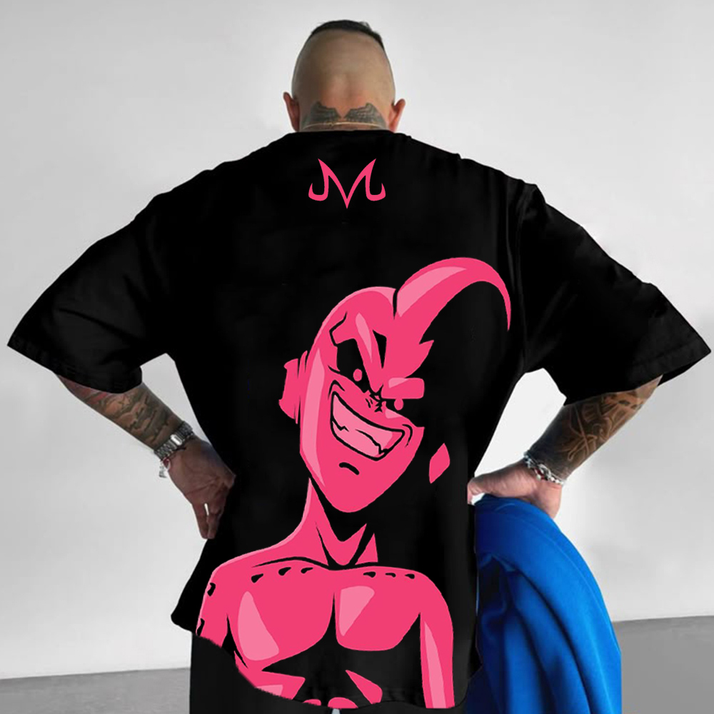 Unisex Anime Graphic Streetwear Vintage T-shirt-AnimeClothe