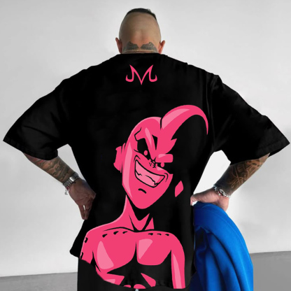 Unisex Anime Graphic Streetwear Vintage T-shirt-AnimeClothe