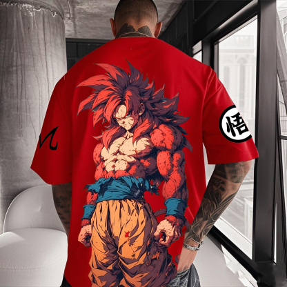 Unisex Anime Graphic Streetwear Vintage T-shirt-AnimeClothe