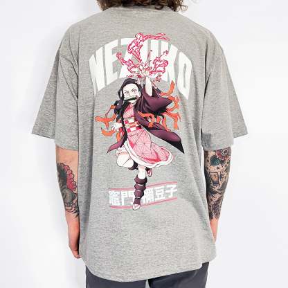 Unisex Vintage Tee丨Demon Slayer