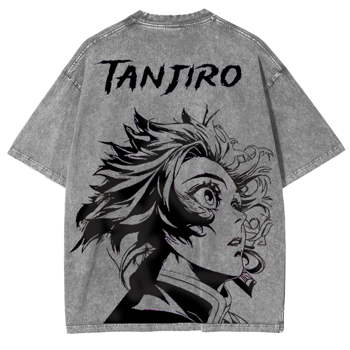 Demon Slayer Anime Unisex Washed T-Shirt