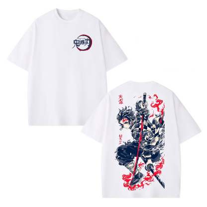 TANJIRO DEMON SLAYER OVERSIZED T-SHIRT-[DS]