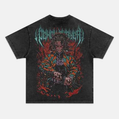 Unisex Anime Inspired Vintage T-Shirt