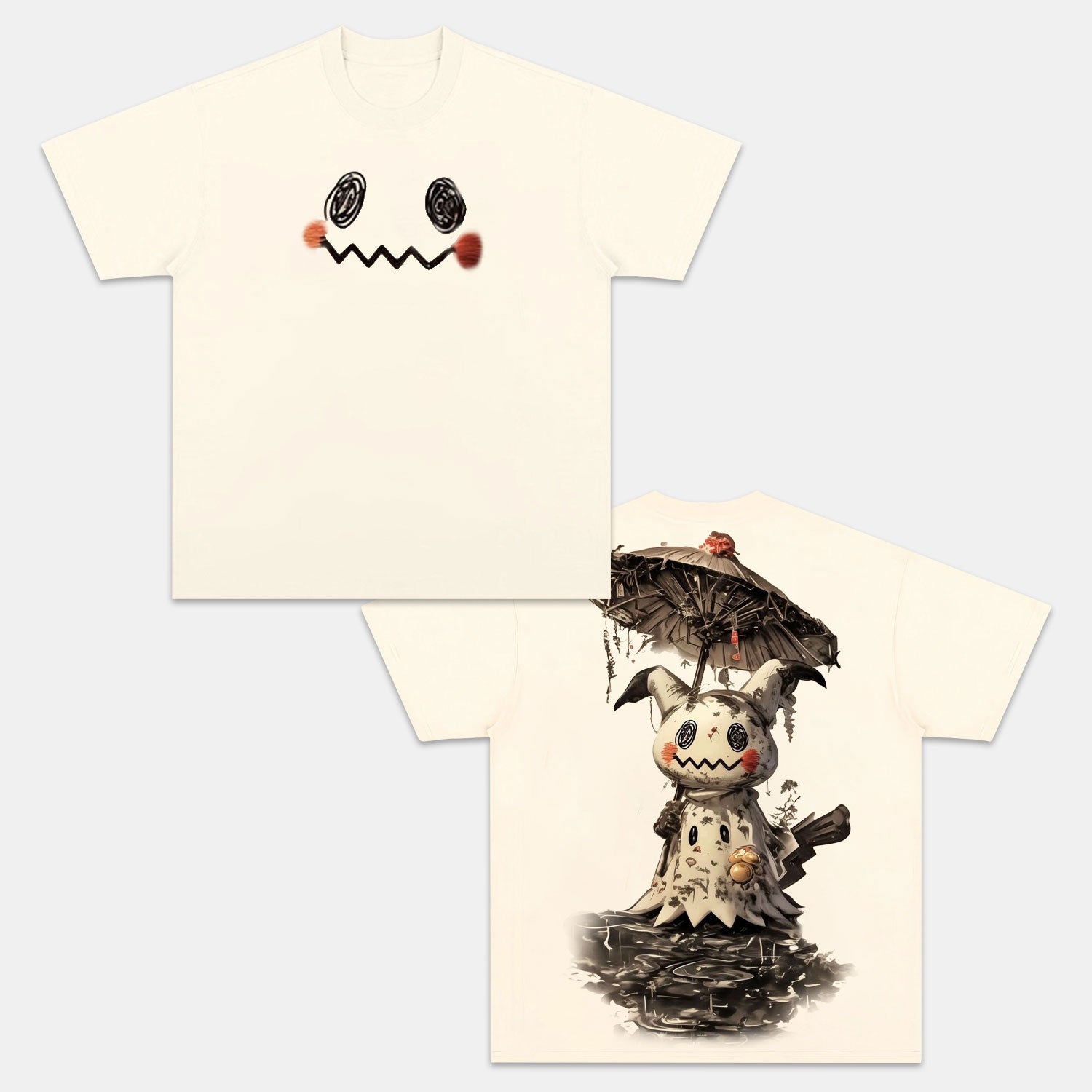 Unisex Anime Inspired Vintage T-Shirt