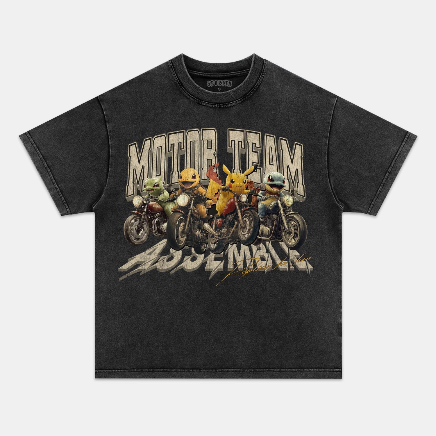 Unisex Anime Inspired Vintage T-Shirt