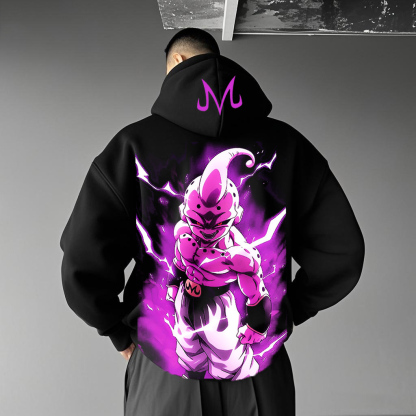 Unisex Anime Graphic Streetwear Vintage Hoodie-AnimeClothe