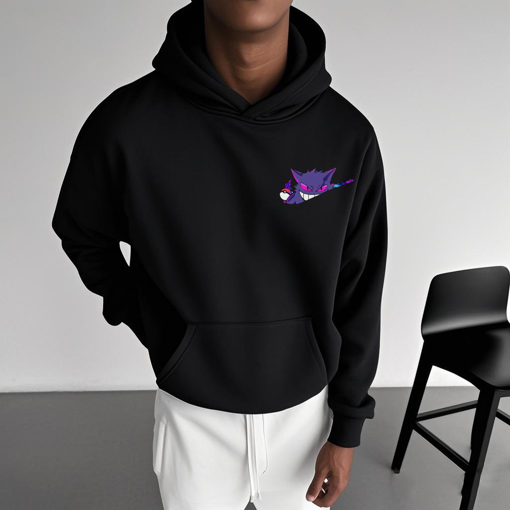 Unisex Anime Graphic Streetwear Vintage Hoodie