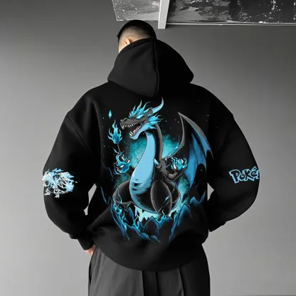 Unisex  Anime Graphic Streetwear Vintage Hoodie