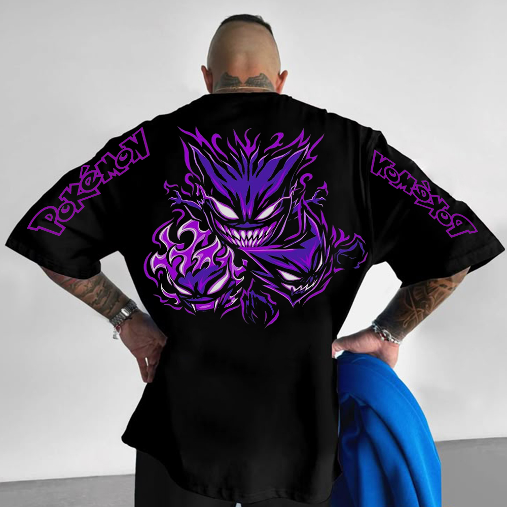 Unisex Anime Inspired Vintage T-Shirt-AnimeClothe