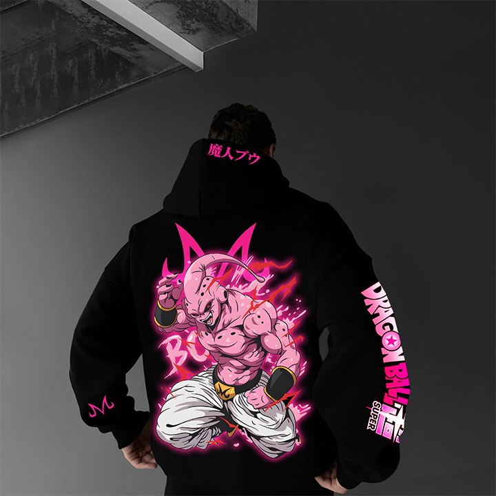 Unisex Anime Printed Casual Hoodie