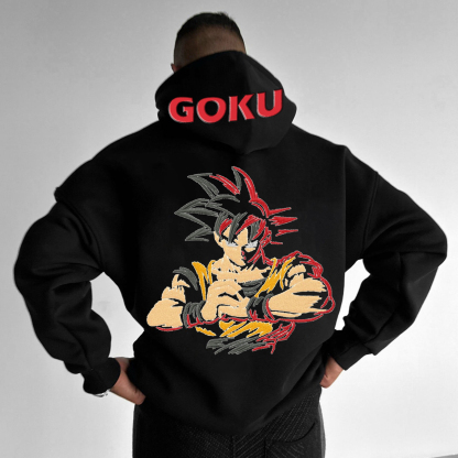 Unisex Anime Graphic Streetwear Vintage Hoodie