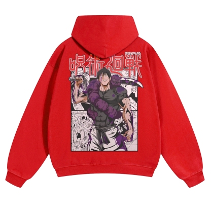 Unisex Casual Anime Print Hoodie-AnimeClothe