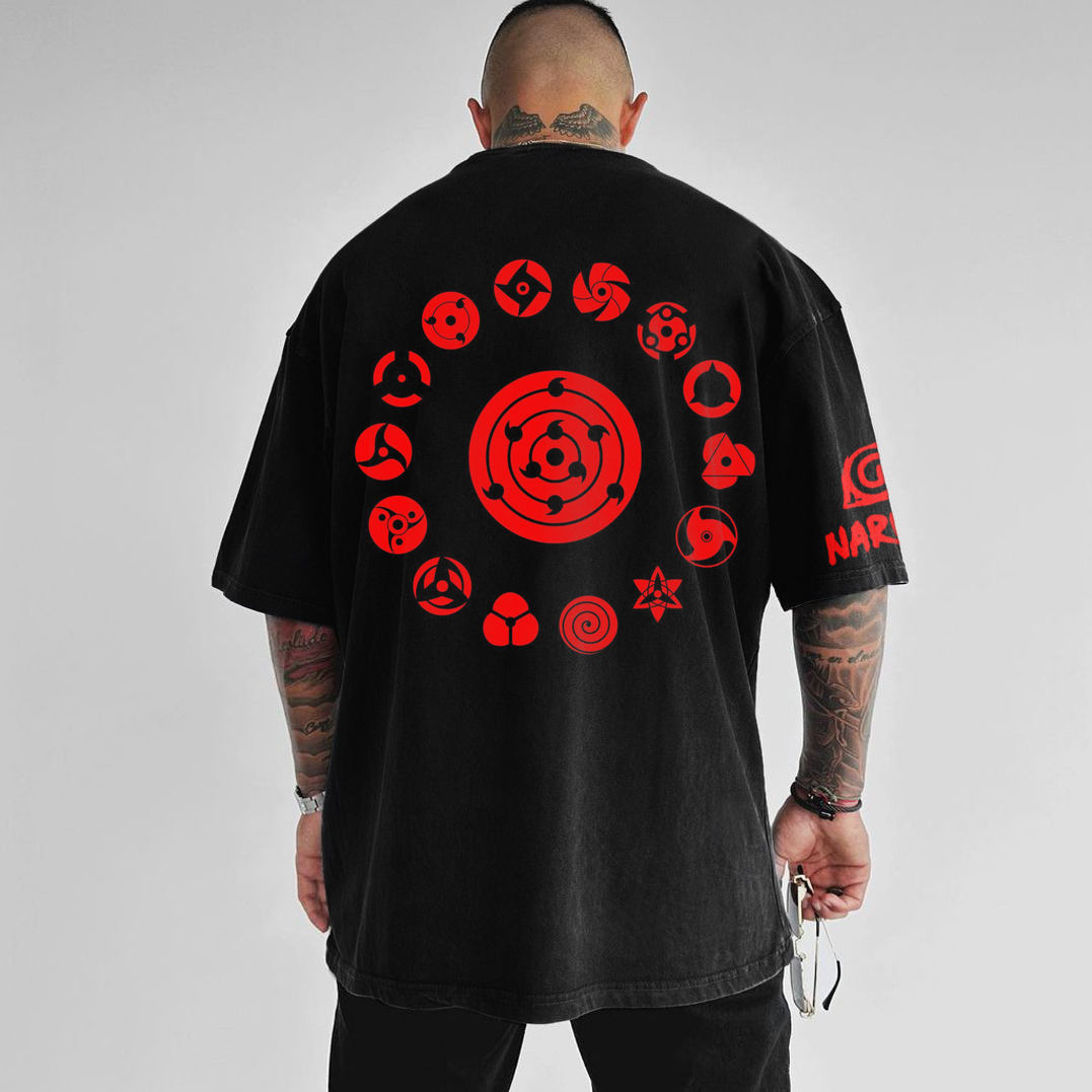 Oversized " Anime " T-Shirt