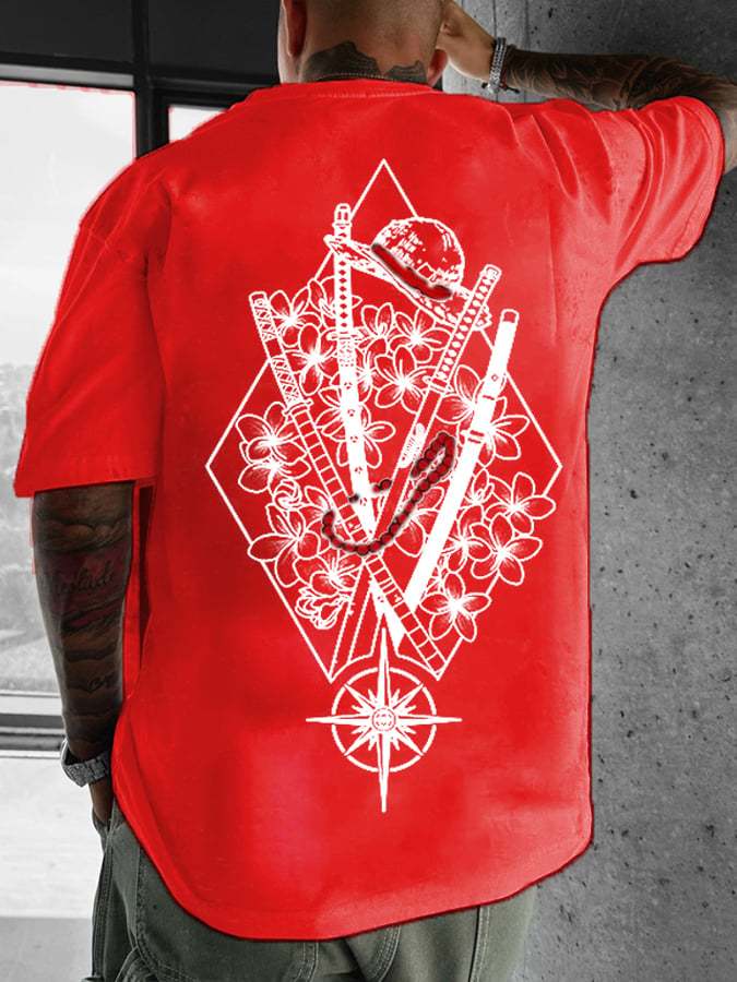 Unisex Anime Inspired Vintage T-Shirt