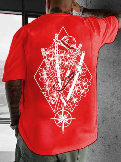 Unisex Anime Inspired Vintage T-Shirt