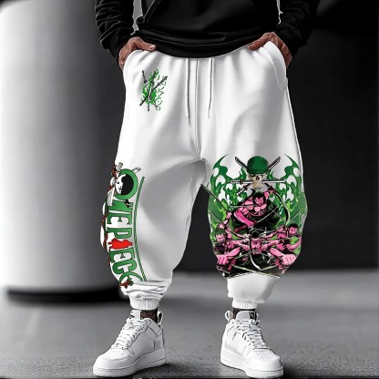 Unisex Anime Inspired Vintage Pants