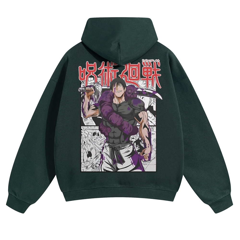 Unisex Casual Anime Print Hoodie-AnimeClothe