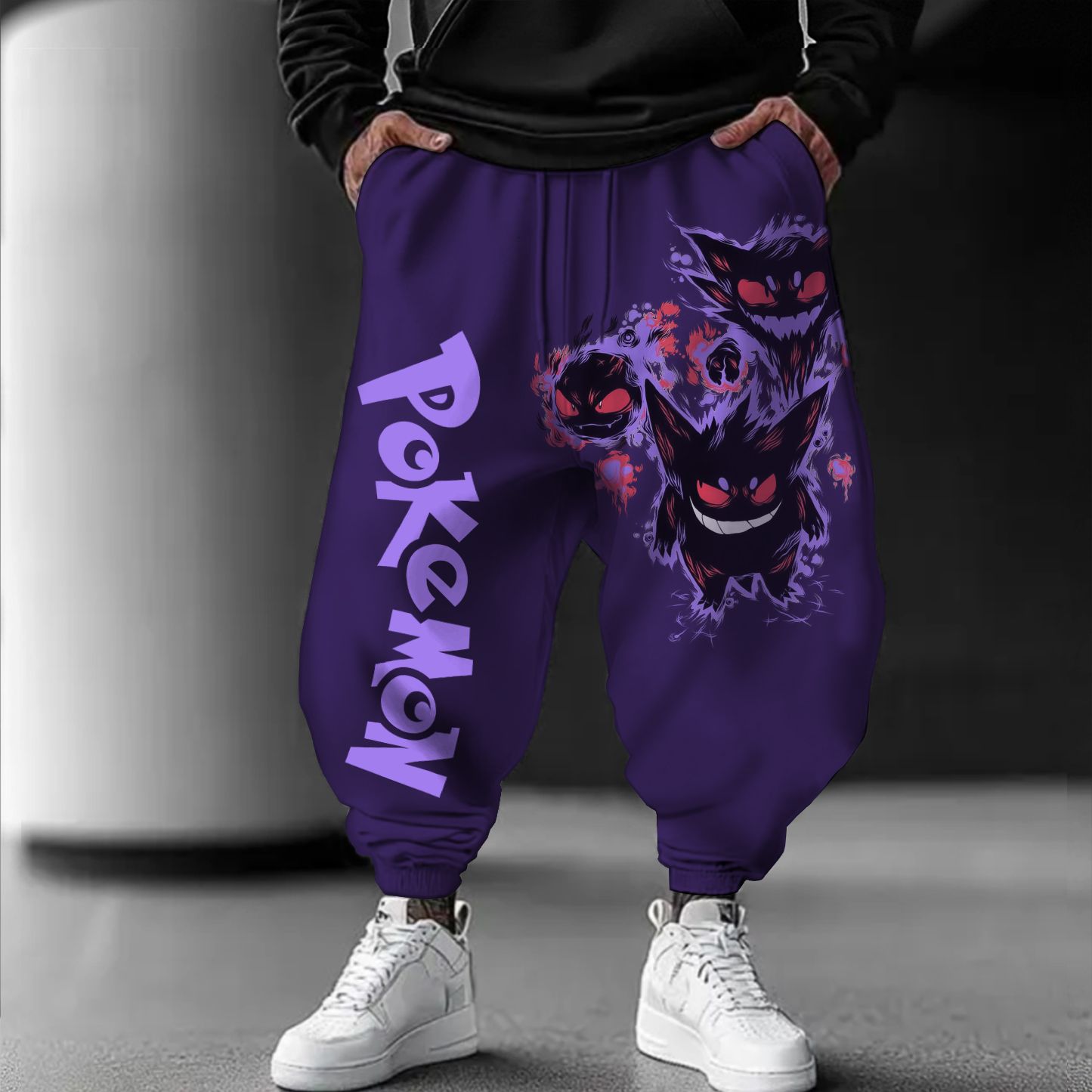 Unisex   Casual Anime Streetwear Pants