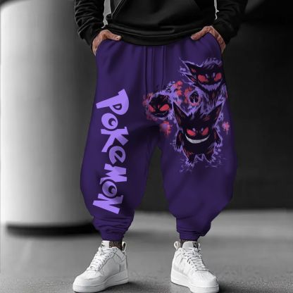 Unisex   Casual Anime Streetwear Pants