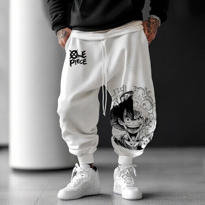 Unisex Anime Inspired Vintage Pants