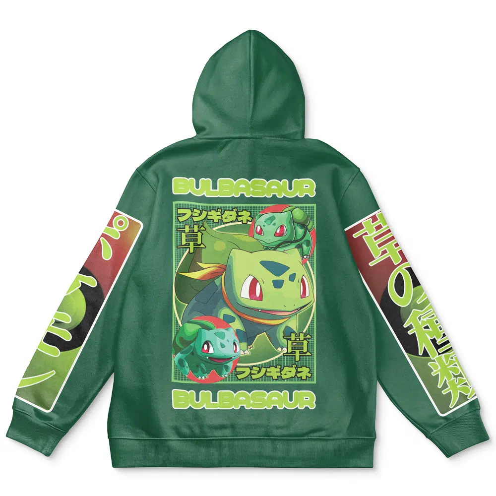 Bulbasaur Pokemon Streetwear Hoodie