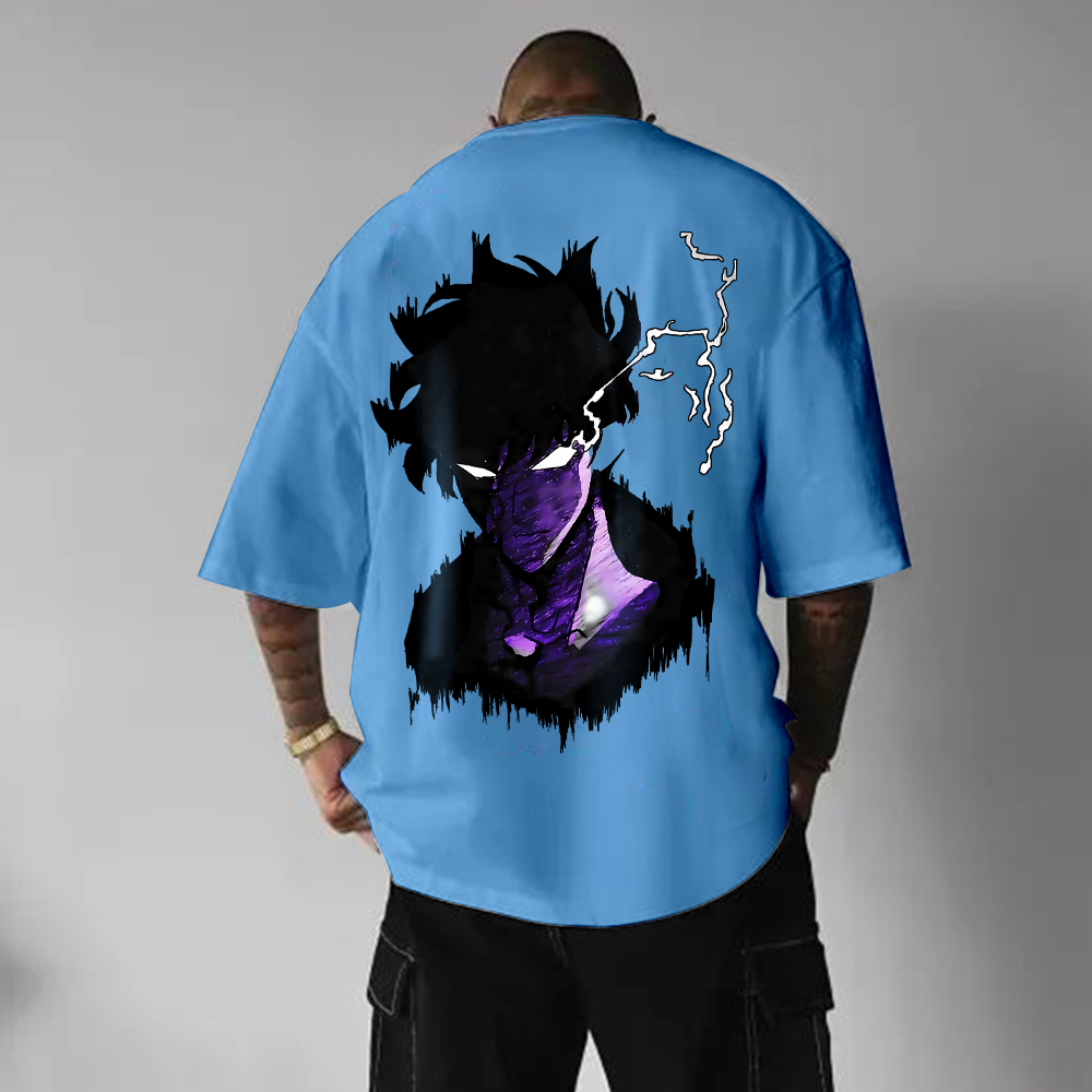 Unisex Anime Inspired Vintage T-Shirt-AnimeClothe